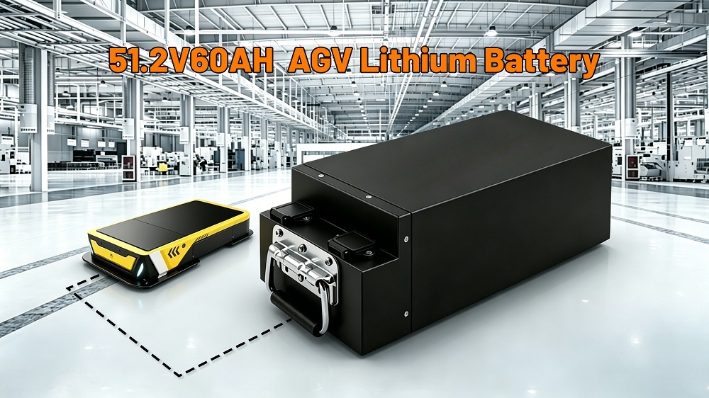 के बारे में नवीनतम कंपनी का मामला सिंगापुर AGV लिथियम बैटरी 51.2V60AH प्रोजेक्ट केस