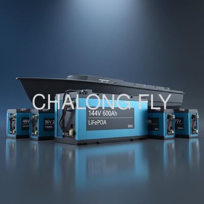 IP67 Waterproof 96V 300Ah Marine Lithium Battery with Built-in BMS for Reliable Marine Power Solution
