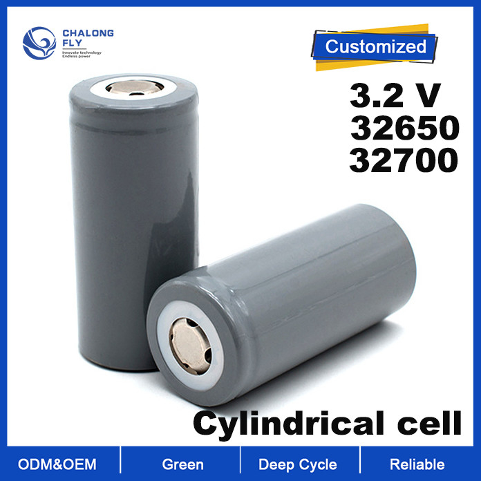 OEM ODM LiFePO4 lithium battery Cylindrical Cell 32650 32700 Battery Cell 3.2v 6000mah Un38.3 lithium battery packs