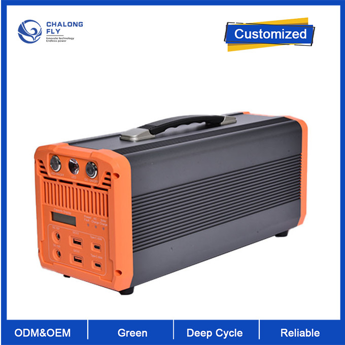 OEM ODM LiFePO4 lithium battery 700W-UPS outdoor camping power bank fast charging power station lithium battery packs
