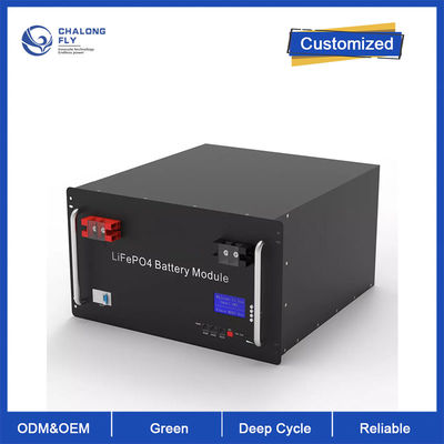 LiFePo4 लिथियम बैटरी बैकअप पावर OEM ODM 48V 100AH ​​लिथियम बैटरी होम सोलर स्टोरेज लिथियम आयरन फॉस्फेट बैटरी