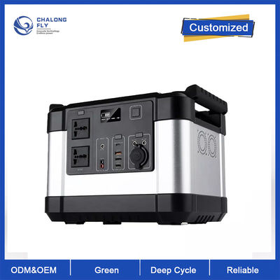 Lifepo4 लिथियम बैटरी OEM ODM 500W पोर्टेबल पावर स्टेशन 1000W सौर प्रणाली ऊर्जा 2000Wबिजली जनरेटर आउटडोर