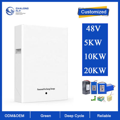 LiFePo4 लिथियम बैटरी OEM ODM 5KW 10KW होम बैकअप बैटरी पैक 48V 100AH ​​200Ah सौर ऊर्जा भंडारण बैटरी प्रणाली
