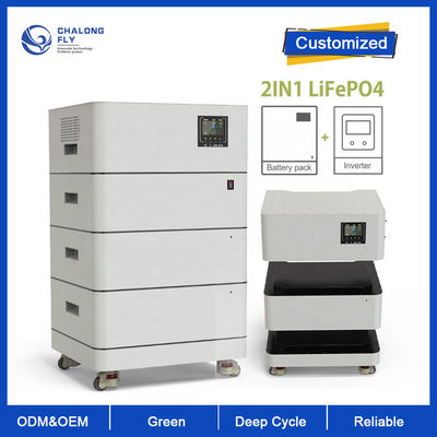 LiFePo4 लिथियम बैटरी ALL IN 1 प्लग एंड प्ले रैक एनर्जी स्टोरेज कंटेनर OEM ODM 10KW 15KW 20KW 48V LiFePO4 बैटरी