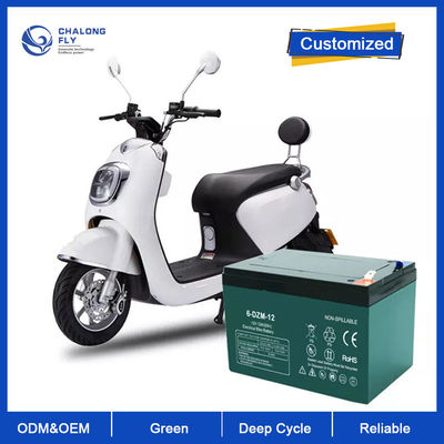 12V 24V 48V 100AH 40AH 200AH 300AH डीप साइकिल OEM ODM स्टोरेज जेल लीड एसिड बैटरी ई-बाइक/मोटोसाइकिल/व्हीलचेयर के लिए