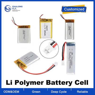 OEM ODM LiFePO4 3.7v रिचार्जेबल 150mah 350mah 750mah 1000mah 1200mah 2000mah ली-आयन लिथियम बैटरी पैक
