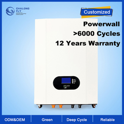 OEM ODM LiFePO4 लिथियम बैटरी वॉल माउंटेड होम बैकअप बैटरी पैक रिचार्जेबल 5kwh 7kwh 10kwh लिथियम बैटरी पैक