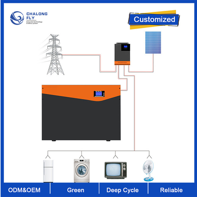 OEM ODM lifepo4 लिथियम बैटरी सौर लिथियम आयन बैटरी पैक 48V 100Ah 200Ah बिजली की मोटर साइकिल बैटरी