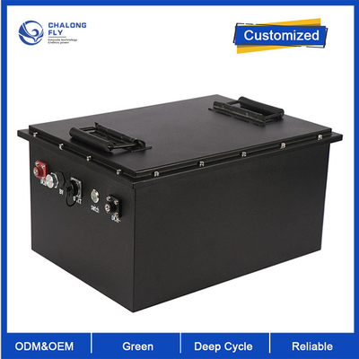 OEM ODM LiFePO4 लिथियम बैटरी धातु खोल औद्योगिक लिथियम बैटरी 14S 60V 50AH EV अनुकूलित लिथियम बैटरी पैक