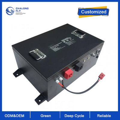 LiFePo4 लिथियम बैटरी 48V 150AH 200AH 300AH 500AH 72V लिथियम-आयन रिचार्जेबल बैटरी पैक कस्टम गोल्फ कार्ट बैटरी