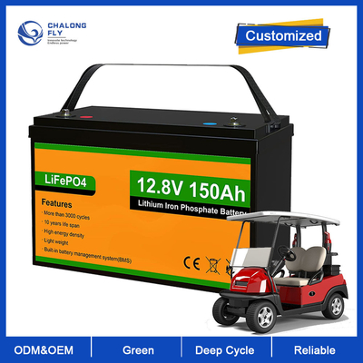 LiFePo4 लिथियम बैटरी OEM ODM 24V 48V 72V 100AH ​​200AH 300AH 400AH गोल्फ कार्ट लिथियम-आयन रिचार्जेबल फोर्कलिफ्ट बैटरी