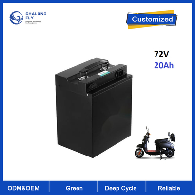 स्वनिर्धारित BMS डीप साइकिल 72V 20Ah 25Ah 30A Ebike इलेक्ट्रिक स्कूटर मोटरसाइकिल Lifepo4 फॉस्फेट लिथियम बैटरी OEM ODM