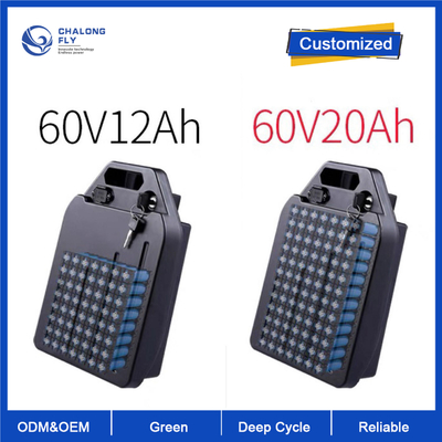 OEM/ODM स्वीकार्य ई स्कूटर हटाने योग्य बैटरी अनुकूलित 36v 48v 60v 72v 96v LiFePO4 ई स्कूटर के लिए लिथियम बैटरी पैक