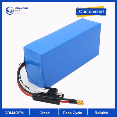 ई-बाइक स्कूटर LiFePO4 लिथियम बैटरी 24V 36V 48V 52V 60V 30AH 50AH 100AH ​​1000W 1500W