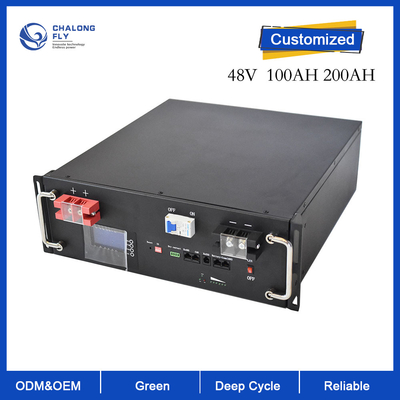 OEM ODM LiFePO4 लिथियम बैटरी वाटरप्रूफ 48V 51.2V 100Ah 150Ah 200Ah लिथियम बैटरी पैक