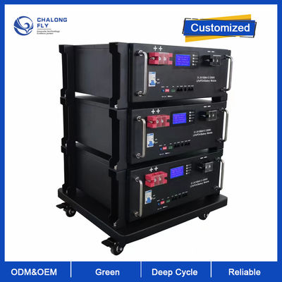 LiFePO4 लिथियम ली-आयन बैटरी ऑल इन 1 प्लग एंड प्ले रैक 10KW 15KW 20KW 48V