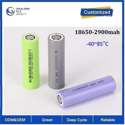 18650 2900mAh व्यापक तापमान -40~85°C लिथियम लोहा बैटरी सैन्य बिजली की आपूर्ति के लिए लागू लिथियम बैटरी पैक