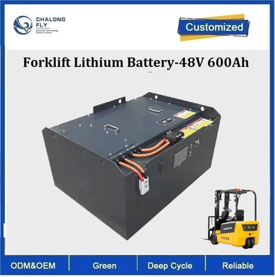 CLF 48V600Ah LiFePO4 लिथियम बैटरी पैक टोयोटा हेली फोर्कलिफ्ट एजीवी रोबोट स्कूटर के लिए लिथियम आयरन फॉस्फेट बैटरी