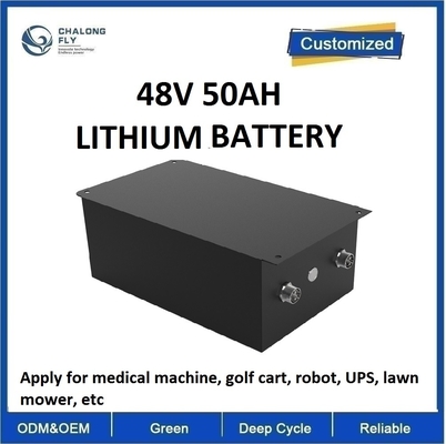 CLF OEM 48V 50AH लिथियम लोहा बैटरी पैक चिकित्सा मशीन और उपकरणों के लिए गोल्फ कार्ट रोबोट यूपीएस