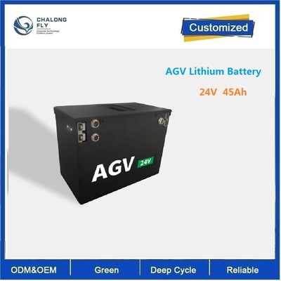 CLF OEM ODM 24V 45Ah इलेक्ट्रिक फोर्कलिफ्ट AGV RGV पावर लाइफपो4 लिथियम बैटरी पैक OEM 24V 48V 100Ah 200Ah 300Ah 50Ah