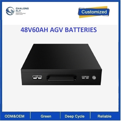 CLF इलेक्ट्रिक फोर्कलिफ्ट AGV कैरियर LiFepo4 EV लिथियम बैटरी पैक OEM ODM 24V 48V 60Ah RS485 संचार