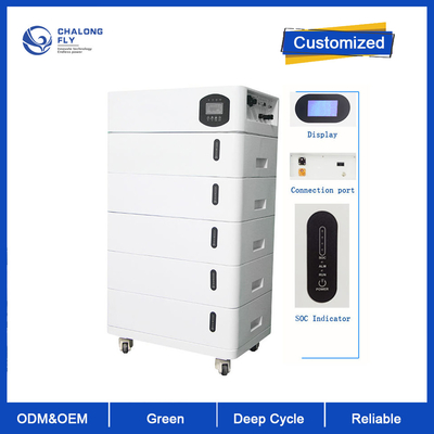 CLF SMS 51.2V 15kWh सौर लिथियम बैटरी 48V 51.2V 280Ah 300Ah 314Ah 15kwh सौर प्रणाली पोर्टेबल LiFePO4 बैटरी