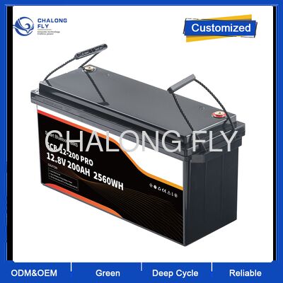 लिथियम आयन बैटरी पैक 12V 200Ah लीड एसिड रिप्लेसमेंट थोक OEM लीड-एसिड से Lifepo4 बैटरी EU स्टॉक