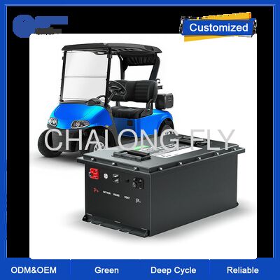 इलेक्ट्रिक गोल्फ कार्ट के लिए ब्लूटूथ और 4000 चक्र लाइफपीओ4 बैटरी के साथ 48 वी 100Ah गोल्फ कार्ट लिथियम बैटरी