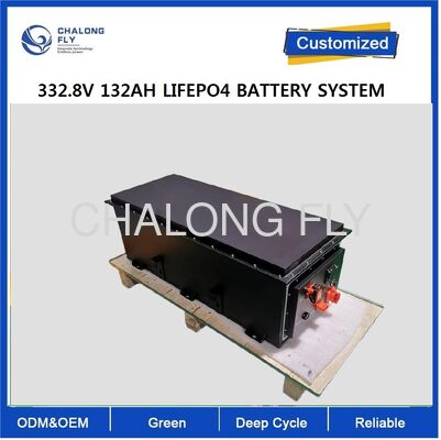 CLF OEM 332.8V 132Ah LiFePO4 बैटरी प्रणाली उच्च वोल्टेज लिथियम बैटरी पैक निर्माण ट्रैक वाहनों के लिए लंबा जीवन