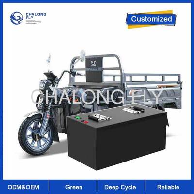 इलेक्ट्रिक गोल्फ कार्ट के लिए 60V 45Ah लिथियम बैटरी, कोल्ड-रेसिस्टेंट LiFePO4 तकनीक और लंबी साइकिल लाइफ के साथ