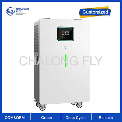 लंबे समय तक चलने वाली LiFePO4 बैटरी 10 वर्ष तक जीवनकाल 6.2 KW होम सोलर एनर्जी स्टोरेज लिथियम बैटरी बॉक्स एनर्जी सिस्टम