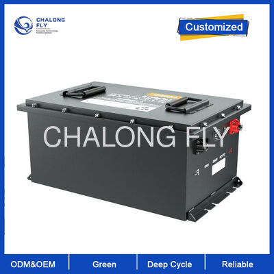 48V 190Ah LiFePO4 गोल्फ कार्ट बैटरी 5000+ चक्रों के साथ, 9.12kWh उच्च क्षमता और IP65 जलरोधी संलग्नक