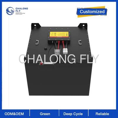 80V 200Ah LiFePO4 लिथियम फोर्कलिफ्ट बैटरी 6000 चक्र जीवन और IP65 सुरक्षा के साथ