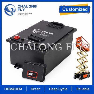 24V 48V LiFePO4 एरियल वर्क प्लेटफॉर्म बैटरी 105Ah 280Ah कैंची लिफ्ट के लिए